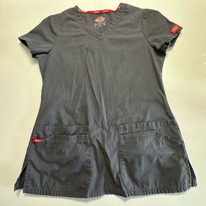 DICKIES SCRUB TOP GRAY